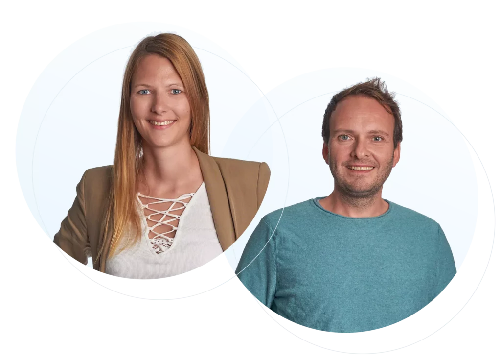 Martina Bernet und Thomas Hasenfratz, Inhaber und Managing Partner von cloudWEB